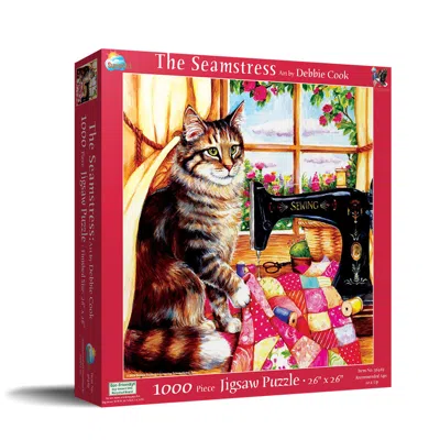 Sunsout The Seamstress 1000 Piece Jigsaw Puzzle For Adults In Red