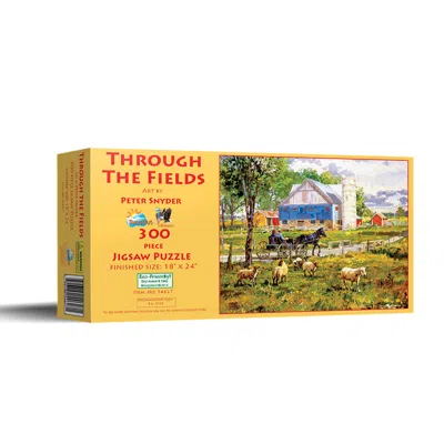 Sunsout Through The Fields 300 Piece Jigsaw Puzzle For Adults In Multi