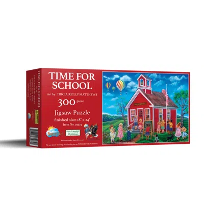 Sunsout Time For School 300 Piece Jigsaw Puzzle For Adults In Multi