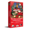 Sunsout To All A Merry Christmas 300 Piece Jigsaw Puzzle For Adults Christmas In Red