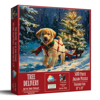 Sunsout Tree Delivery 500 Piece Jigsaw Puzzle For Adults Christmas In Multi