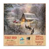 Sunsout Turkey Road 1000 Piece Jigsaw Puzzle For Adults Thanksgiving In Multi