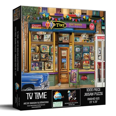Sunsout Tv Time 1000 Piece Jigsaw Puzzle For Adults In Black