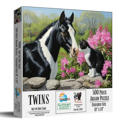 Sunsout Twins 500 Piece Jigsaw Puzzle For Adults