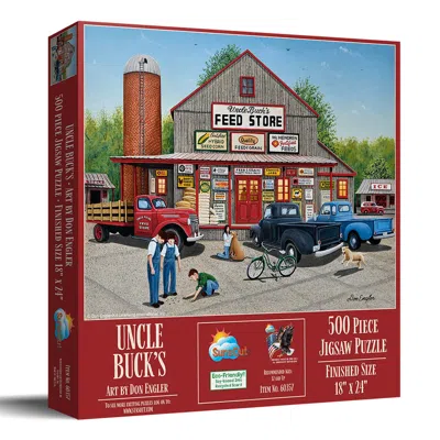 Sunsout Uncle Buck's 500 Piece Jigsaw Puzzle For Adults In Multi