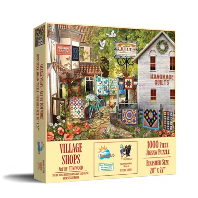Sunsout Village Shops 1000 Piece Jigsaw Puzzle For Adults In Multi