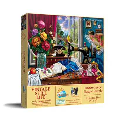 Sunsout Vintage Still Life 1000 Piece Jigsaw Puzzle For Adults Large Pieces In Multi