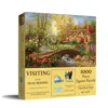 Sunsout Visiting 1000 Piece Jigsaw Puzzle For Adults In Multi