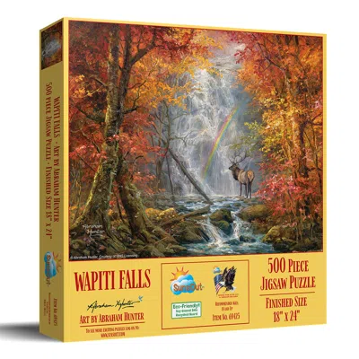 Sunsout Wapiti Falls 500 Piece Jigsaw Puzzle For Adults In Multi