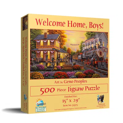 Sunsout Welcome Home Boys 500 Piece Jigsaw Puzzle For Adults In Multi
