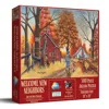 Sunsout Welcome New Neighbors 500 Piece Jigsaw Puzzle For Adults In Red