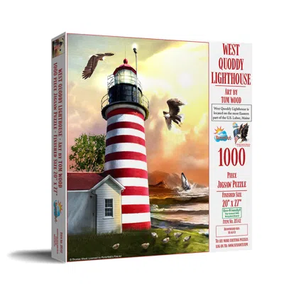 Sunsout West Quoddy Lighthouse 1000 Piece Jigsaw Puzzle For Adults In Multi