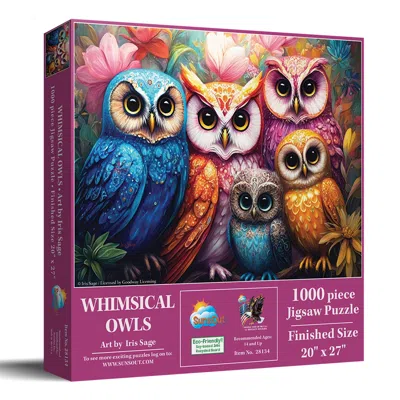 Sunsout Whimsical Owls 1000 Piece Jigsaw Puzzle For Adults In Purple