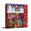 Sunsout Who's On The Roof 500 Piece Jigsaw Puzzle For Adults Large Pieces Christmas In Red