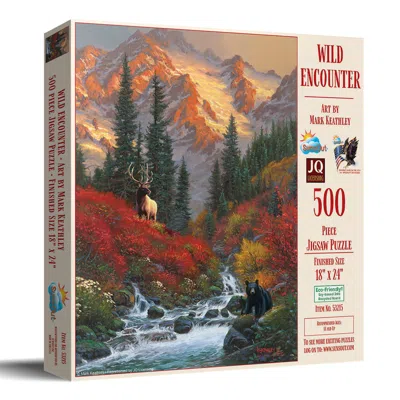 Sunsout Wild Encounter 500 Piece Jigsaw Puzzle For Adults