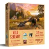 Sunsout Wild Serenity 550 Piece Jigsaw Puzzle For Adults In Orange