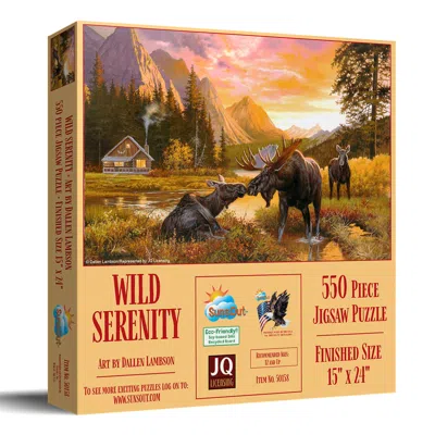 Sunsout Wild Serenity 550 Piece Jigsaw Puzzle For Adults In Orange