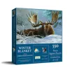 Sunsout Winter Blanket 550 Piece Jigsaw Puzzle For Adults In Blue