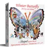 Sunsout Winter Butterfly 1000 Piece Jigsaw Puzzle For Adults Special Shape In White