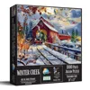 Sunsout Winter Creek 1000 Piece Jigsaw Puzzle For Adults Christmas In Multi