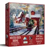 Sunsout Winter Creek Bridge 1000 Piece Jigsaw Puzzle For Adults Christmas In Multi