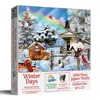 Sunsout Winter Days 1000 Piece Jigsaw Puzzle For Adults Christmas In Multi
