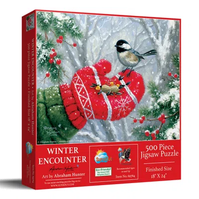 Sunsout Winter Encounter 300 Piece Jigsaw Puzzle For Adults In Multi