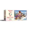 Sunsout Winter Fun 300 Piece Jigsaw Puzzle For Adults In White