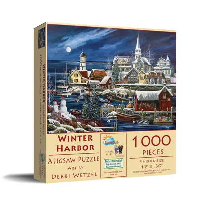 Sunsout Winter Harbor 1000 Piece Jigsaw Puzzle For Adults Christmas In Multi