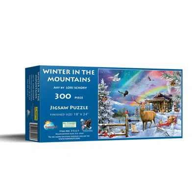 Sunsout Winter In The Mountains 300 Piece Jigsaw Puzzle For Adults Christmas In Blue