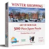 Sunsout Winter Shopping 500 Piece Jigsaw Puzzle For Adults In Multi