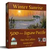 Sunsout Winter Sunrise 500 Piece Jigsaw Puzzle For Adults In Multi