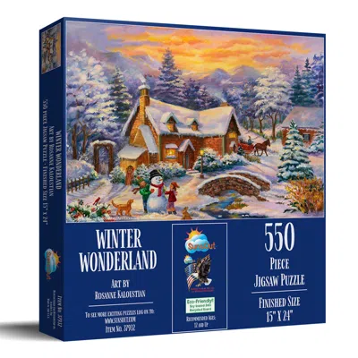 Sunsout Winter Wonderland 550 Piece Jigsaw Puzzle For Adults Christmas In Multi