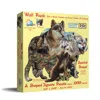 Sunsout Wolf Pack 1000 Piece Jigsaw Puzzle For Adults Special Shape In Multi