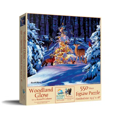 Sunsout Woodland Glow 550 Piece Jigsaw Puzzle For Adults Christmas In Multi