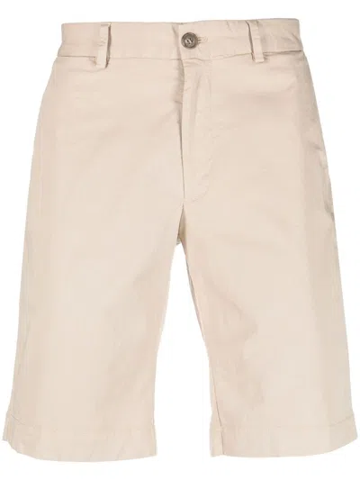 Sunspel Above-knee Bermuda Shorts In Light Stone