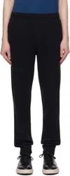 Sunspel Loopback Sweatpants In Black