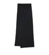 Sunspel Cashmere Scarf In Black