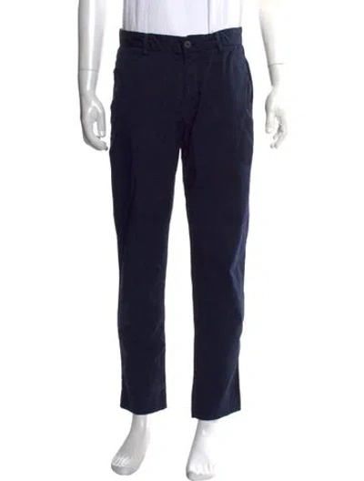 Pre-owned Sunspel Chinos In Blue