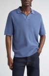 Sunspel Compact Mesh Polo Sweater