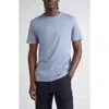 Sunspel Cotton Crewneck T-shirt In Blue