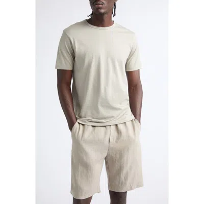 Sunspel Cotton Crewneck T-shirt In Gray