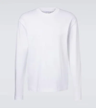 Sunspel Cotton Jersey T-shirt In White