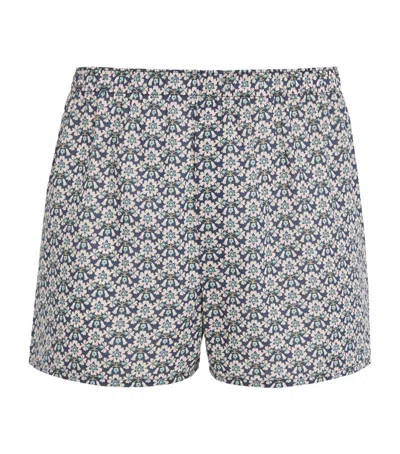 Sunspel Cotton Macsen Boxer Trunks