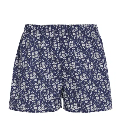 Sunspel Cotton Meadow Boxer Trunks