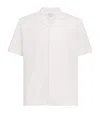 Sunspel Cotton Mesh Collared Shirt
