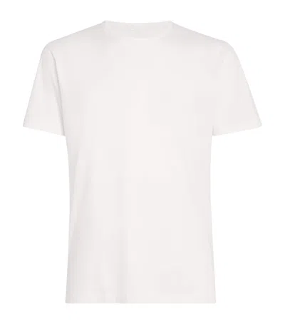 Sunspel Cotton Sea Island T-shirt In White
