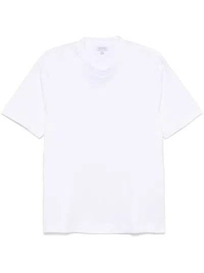 Sunspel Superfine Cotton Underwear T-shirt In White