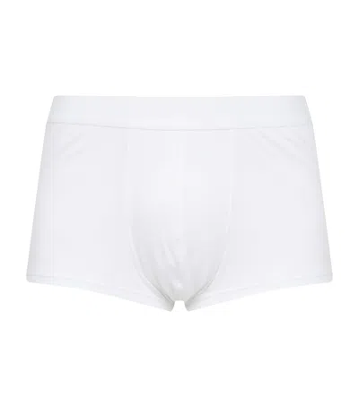 Sunspel Cotton Trunks In White