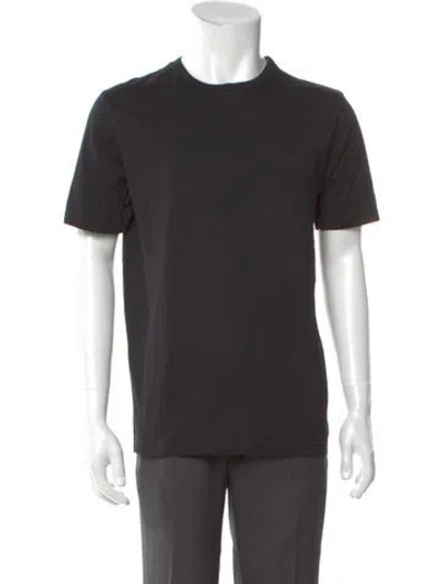 Pre-owned Sunspel Crew Neck Short Sleeve T-shirt In Gray